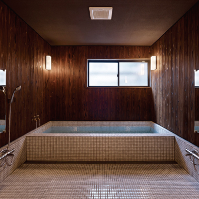 村上駅前　扇屋旅館　お風呂