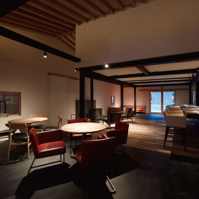 村上駅前 扇屋カフェ